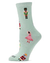 Women's "Nutcracker Ballet" Christmas Holiday Novelty Crew Sock