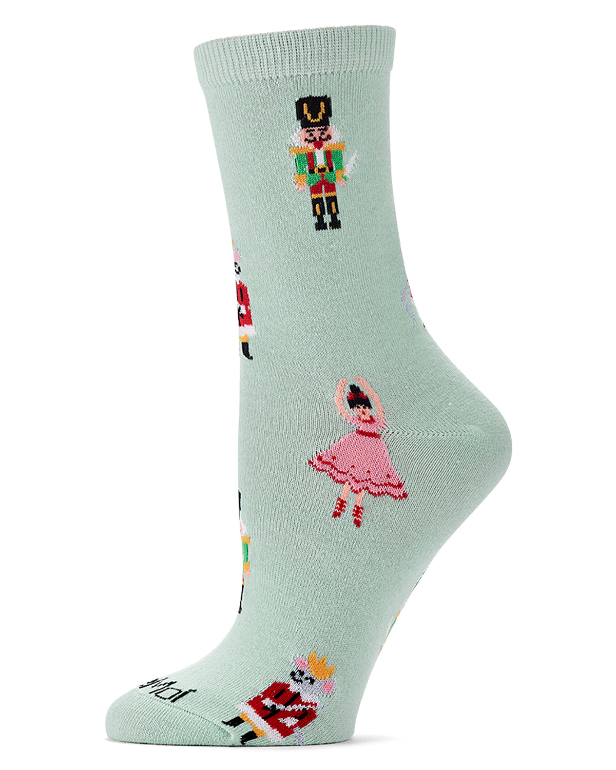 Women's "Nutcracker Ballet" Christmas Holiday Novelty Crew Sock