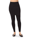Women's Funika High Waist Black Skirted Leggings