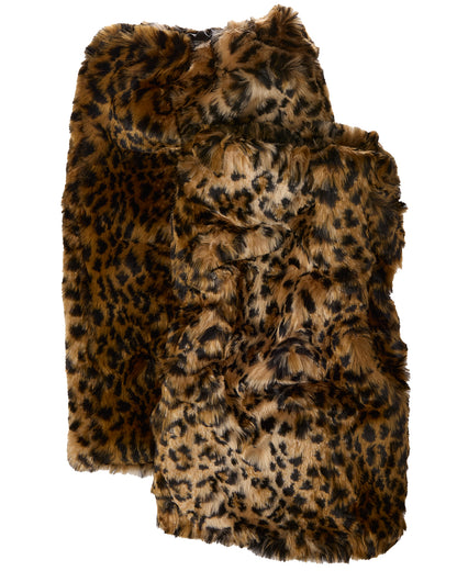 Women's Animal Craze Faux Fur Leg Warmer : Color: Cheetah