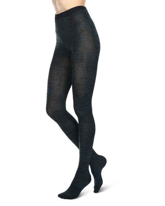 Women's Gradi Blend Nylon Sweater Tights : Color: Ocean Blue