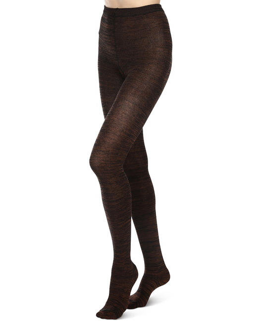 Women's Gradi Blend Nylon Sweater Tights : Color: Rust
