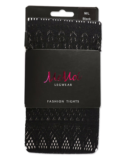 Women's Chic Infinity Nylon Net Tights : Color: Poseidn