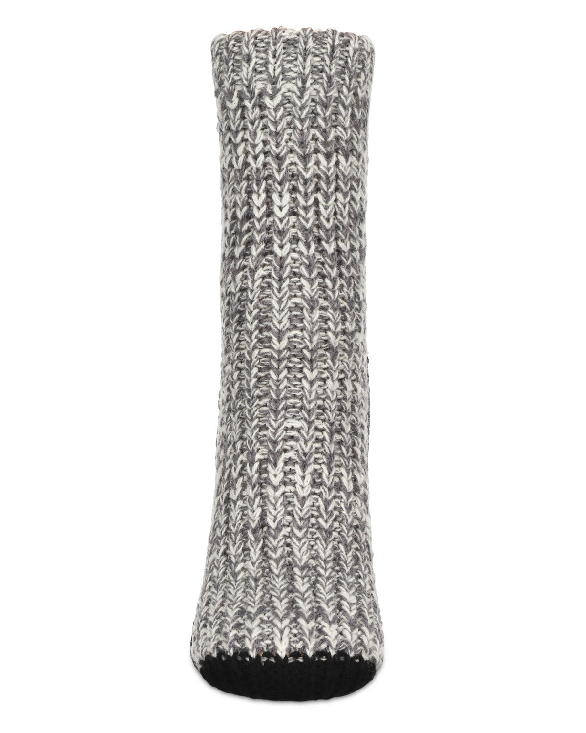 Women's Combo Sole Anklet Home Socks : Color: Black