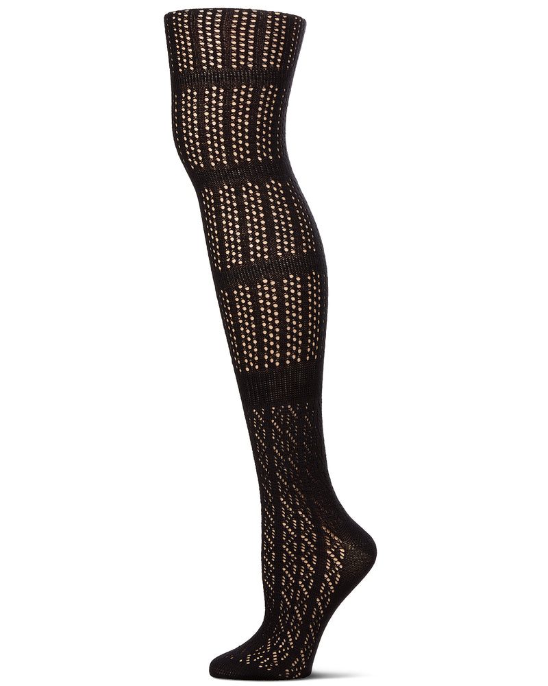 Linear Bunch Over The Knee Sock