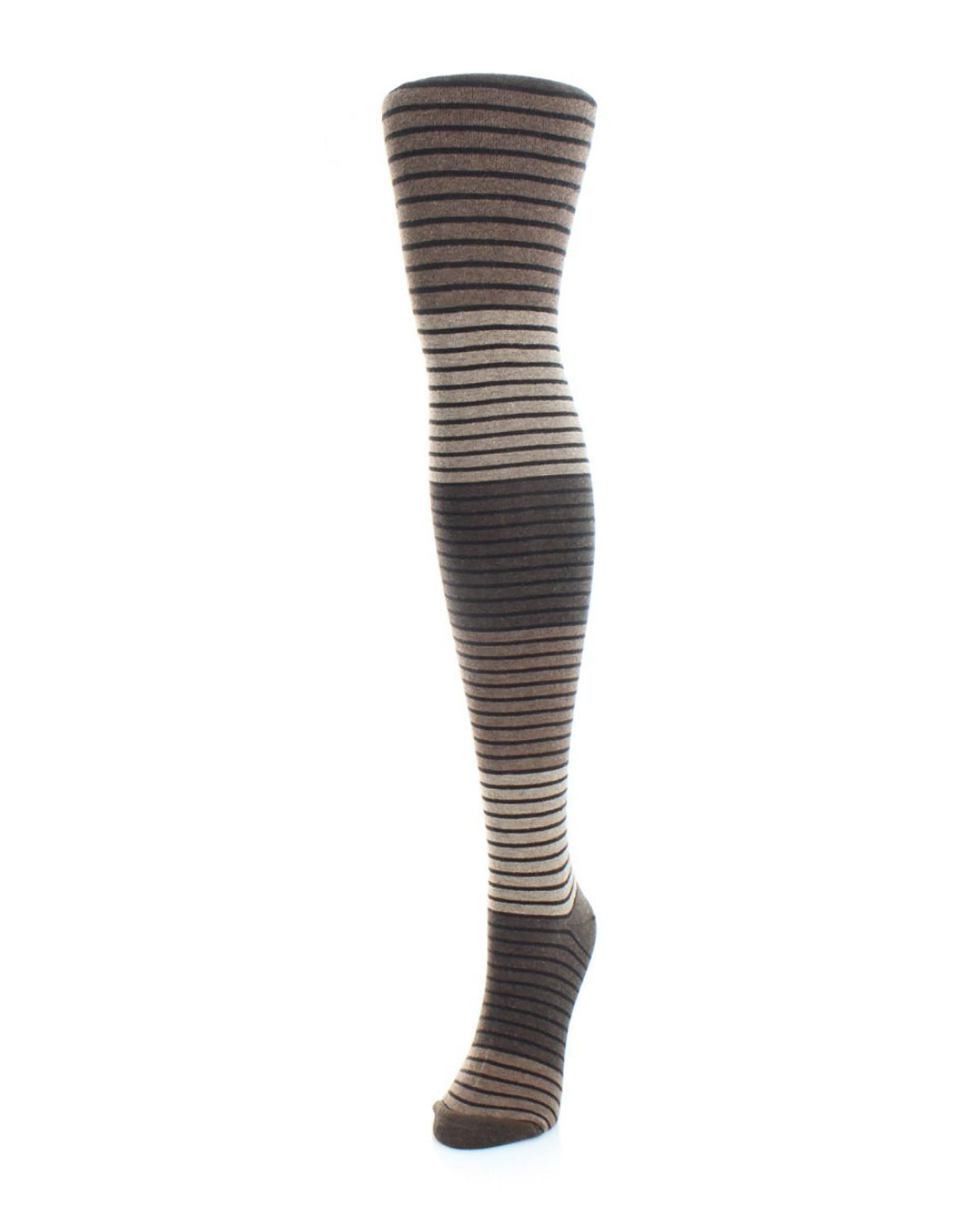 Gradient Stripes Sweater Tights