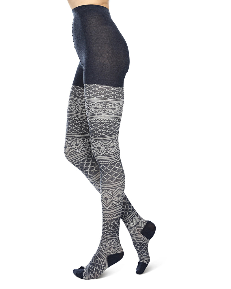 Traditional Geometric Lifestyle Sweater Tights