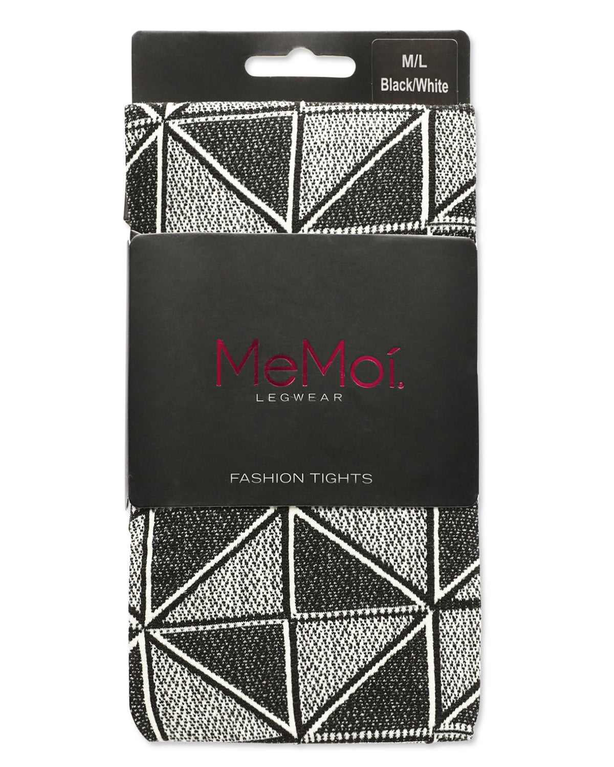 Stylish Tribox Multicolor Fashion Opaque Tights : Color: Black/Gray