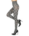 Stylish Tribox Multicolor Fashion Opaque Tights : Color: Black/Gray