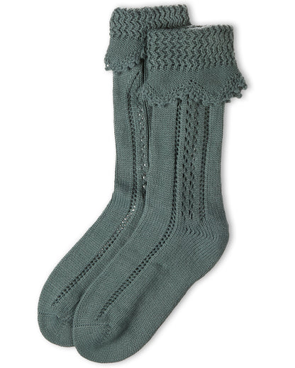 ElegaKnit Chunky Knit Boot Socks : Color: Medium Gray Heather