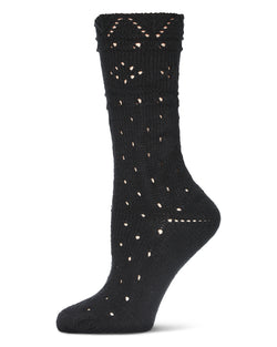 Diamond Dance Chunky Knit Boot Sock
