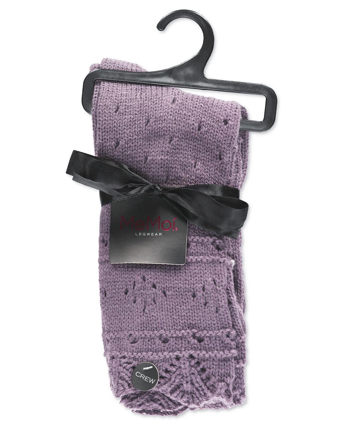Diamond Dance Chunky Knit Boot Sock : Color: Black