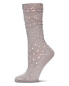 Diamond Dance Chunky Knit Boot Sock : Color: Taupe