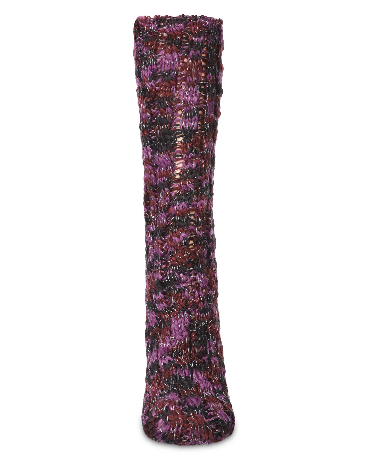 Color Bunch Chunky Knit Boot Socks : Color: Black