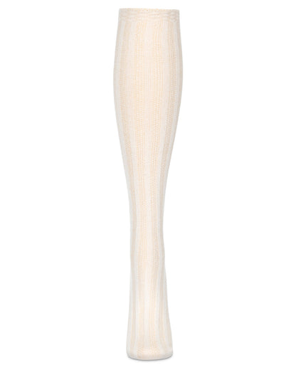 Women's Track Flow Striped Knee-High Socks : Color: Black