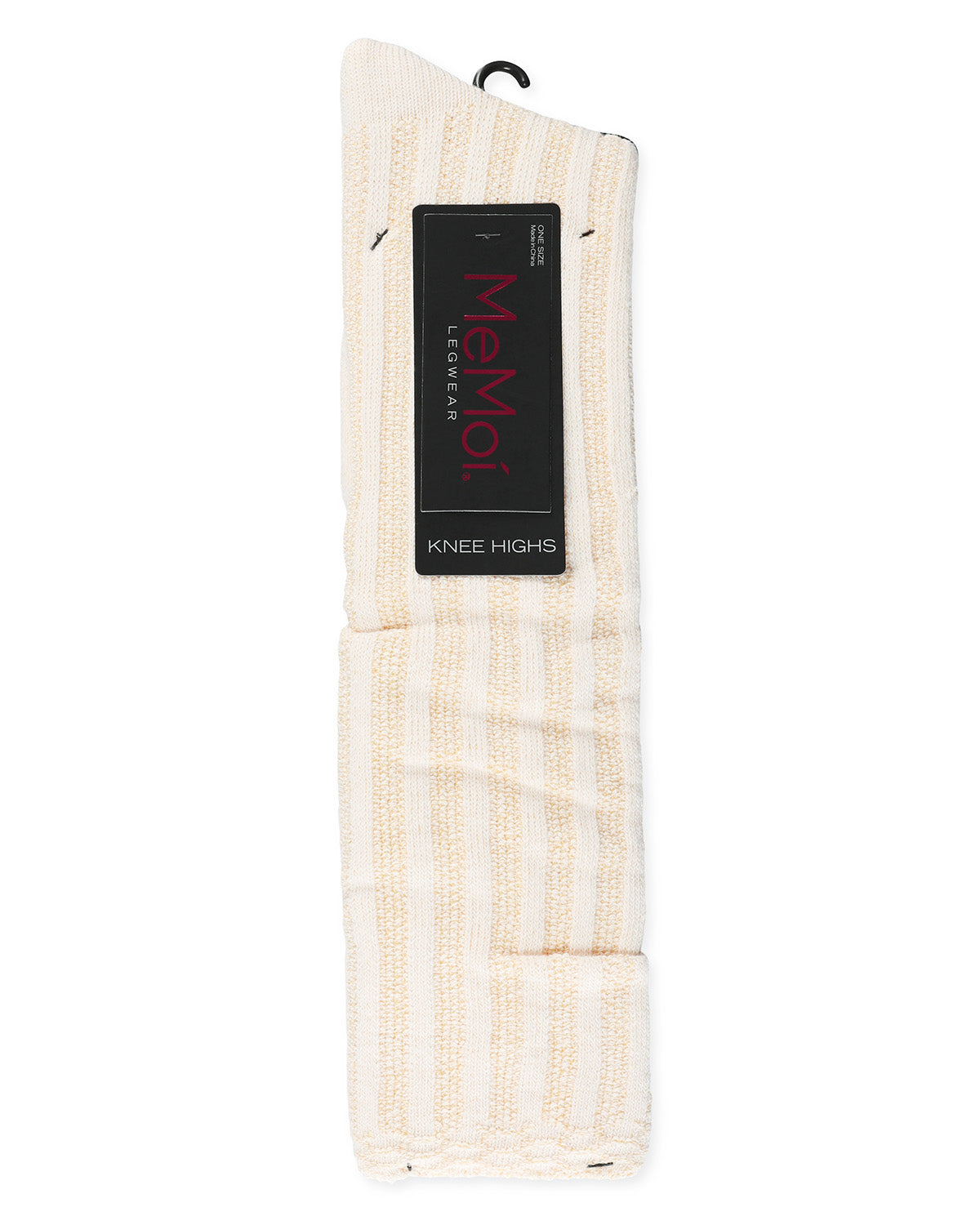 Women's Track Flow Striped Knee-High Socks : Color: Black