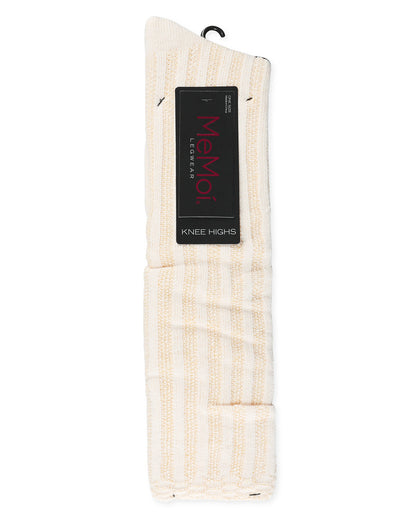 Women's Track Flow Striped Knee-High Socks : Color: Black