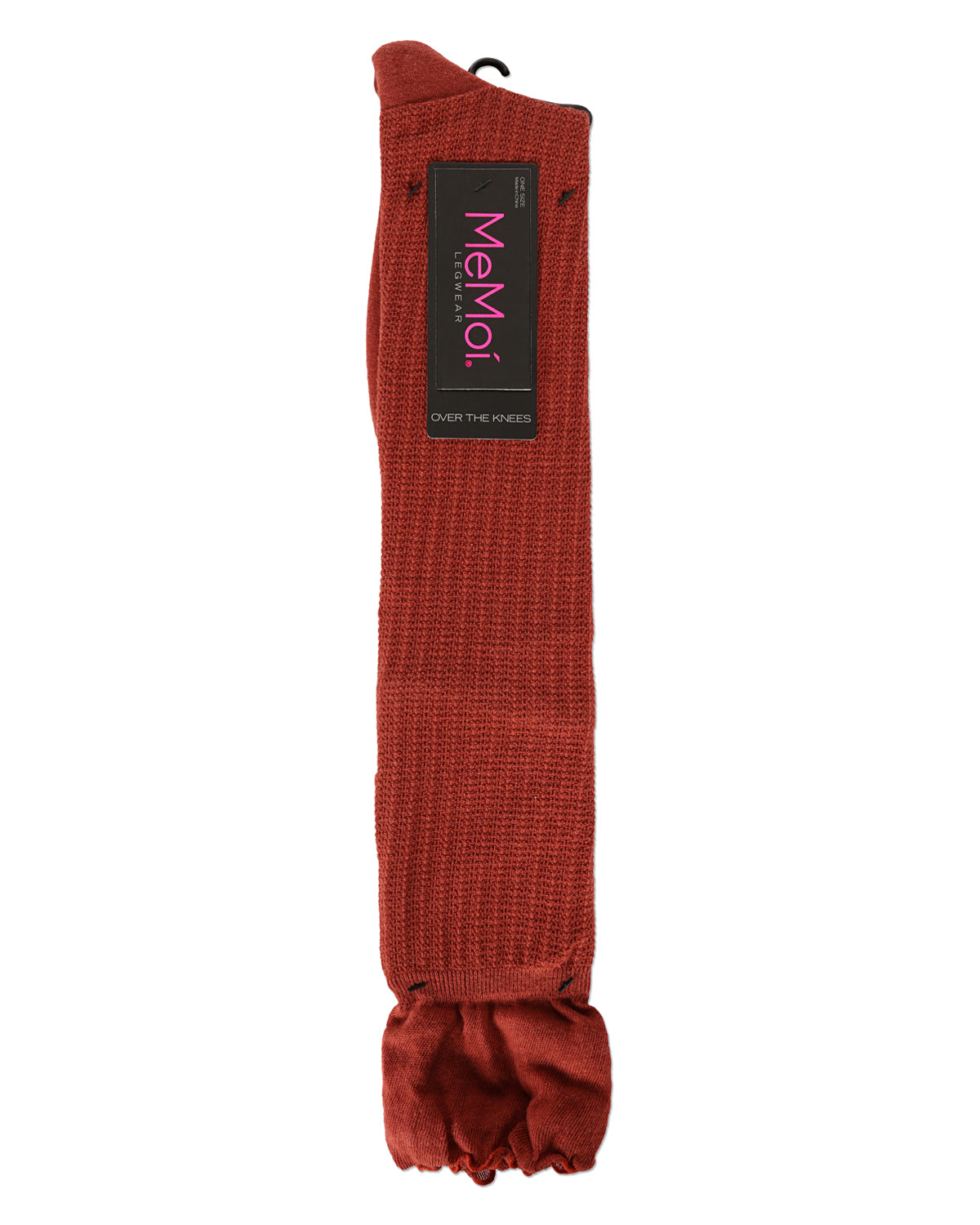 Women's Ruffle Rib Over The Knee Socks : Color: Black