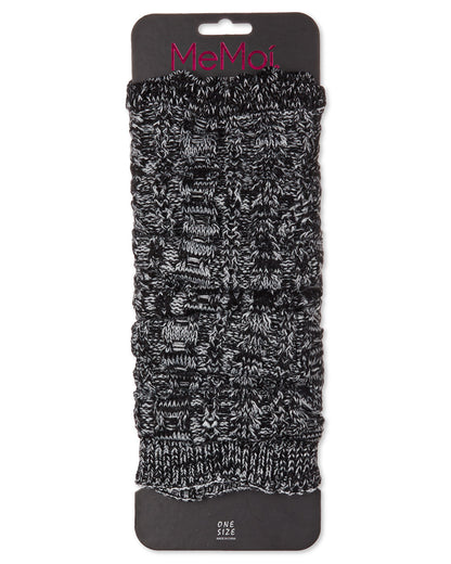 Women's Braid & Twist Legwarmers : Color: Black