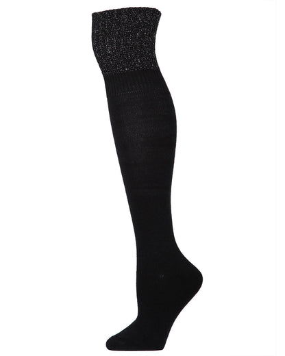 Ribbed Cuff Omni Knee High Socks