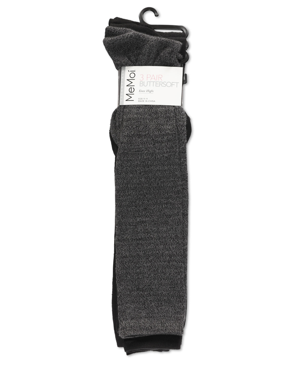 Women's 3 Pairs Buttersoft Knee-High Socks : Color: Black