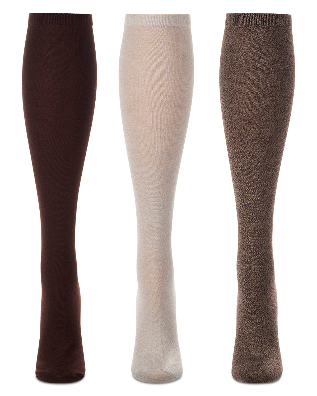 Women's 3 Pairs Buttersoft Knee-High Socks