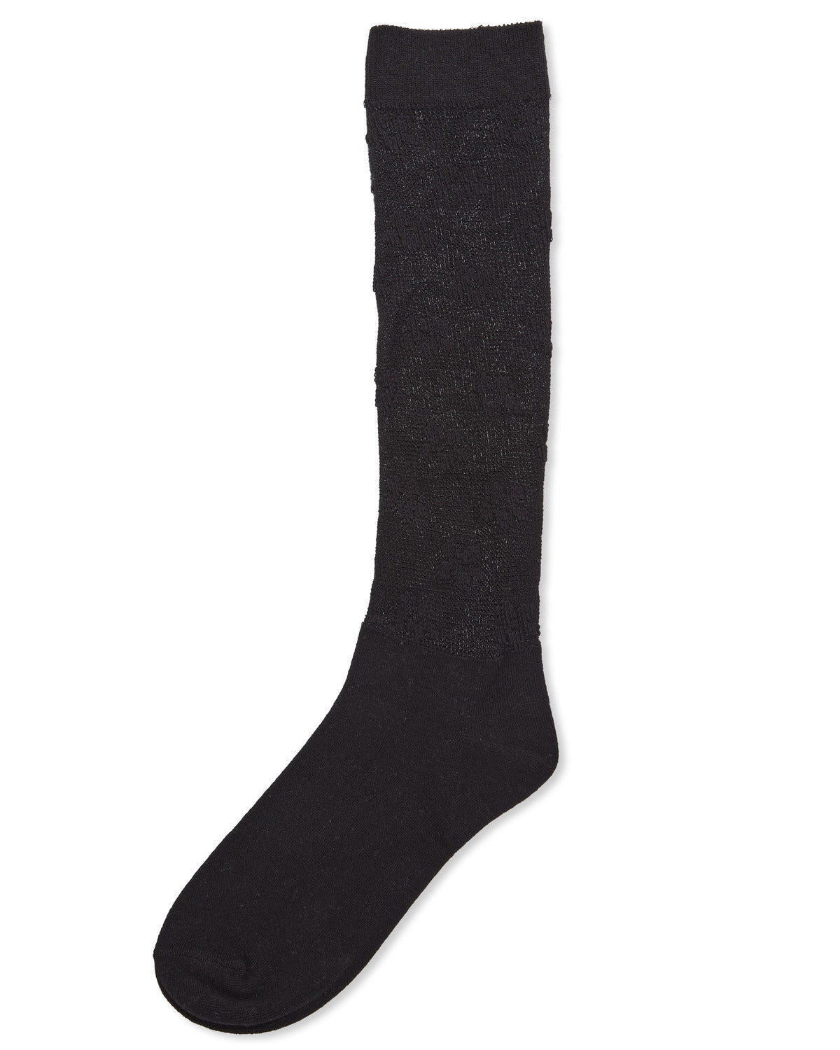 Women's 3D-Floral Cotton-Rich Fashion Knee High Sock