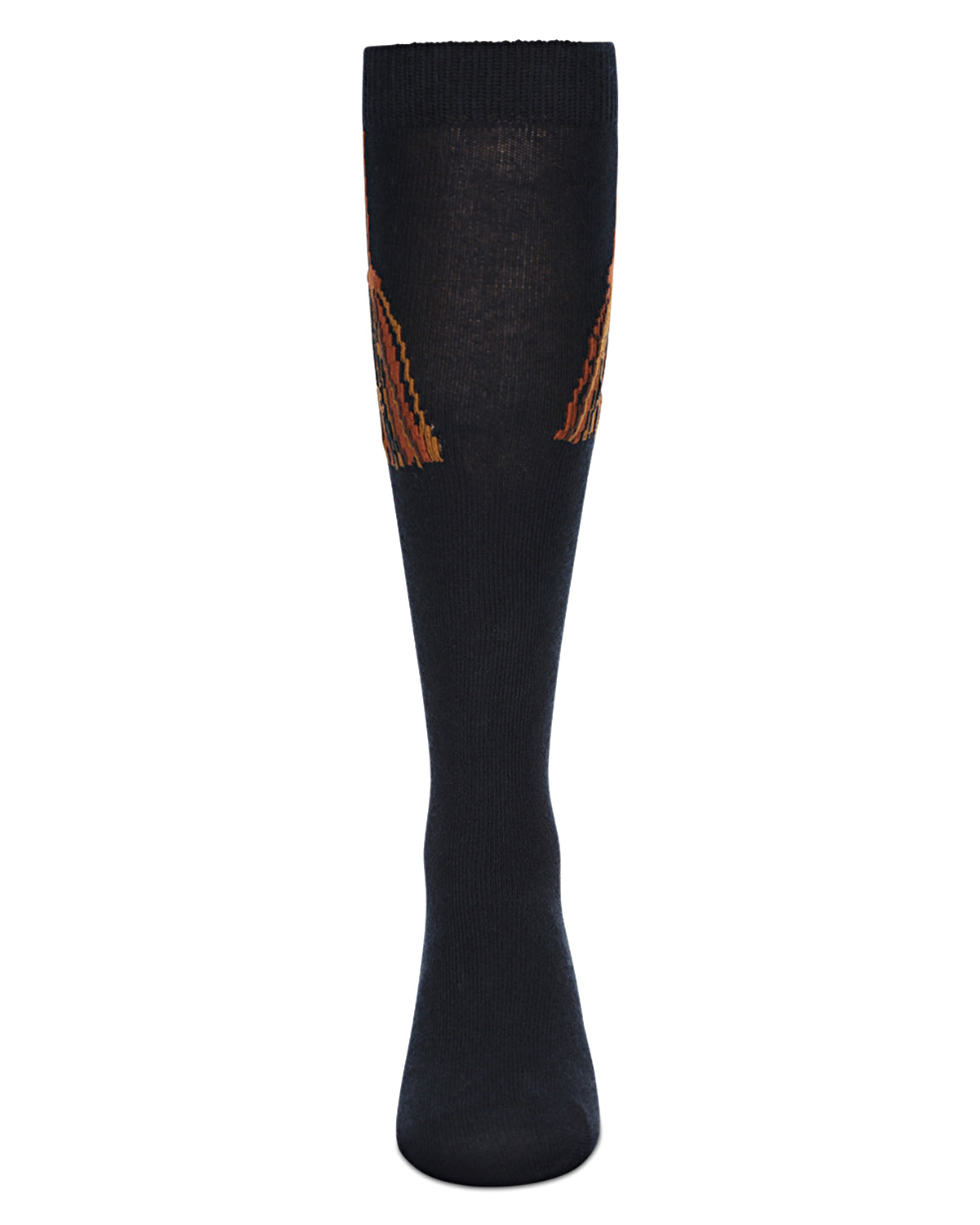 Girls' Tassel Cotton Knee High Socks : Color: Navy