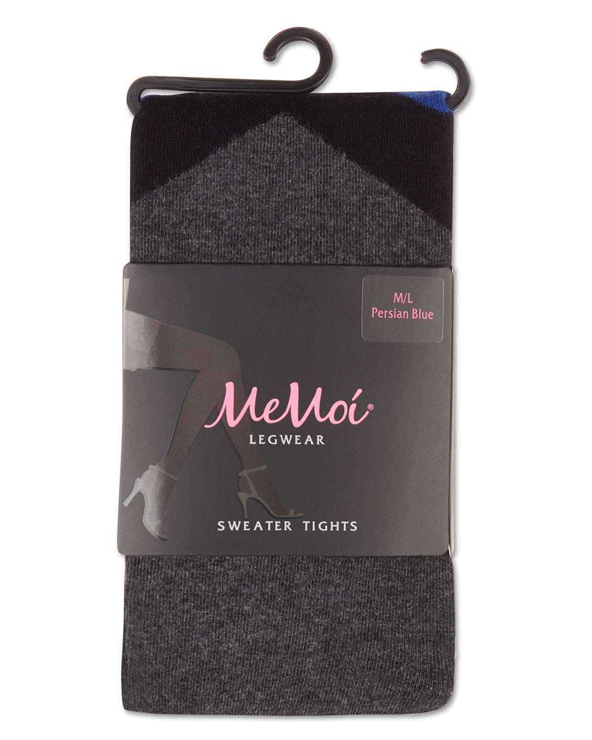 Women's Color Duo Sweater Tights : Color: Persian Blue