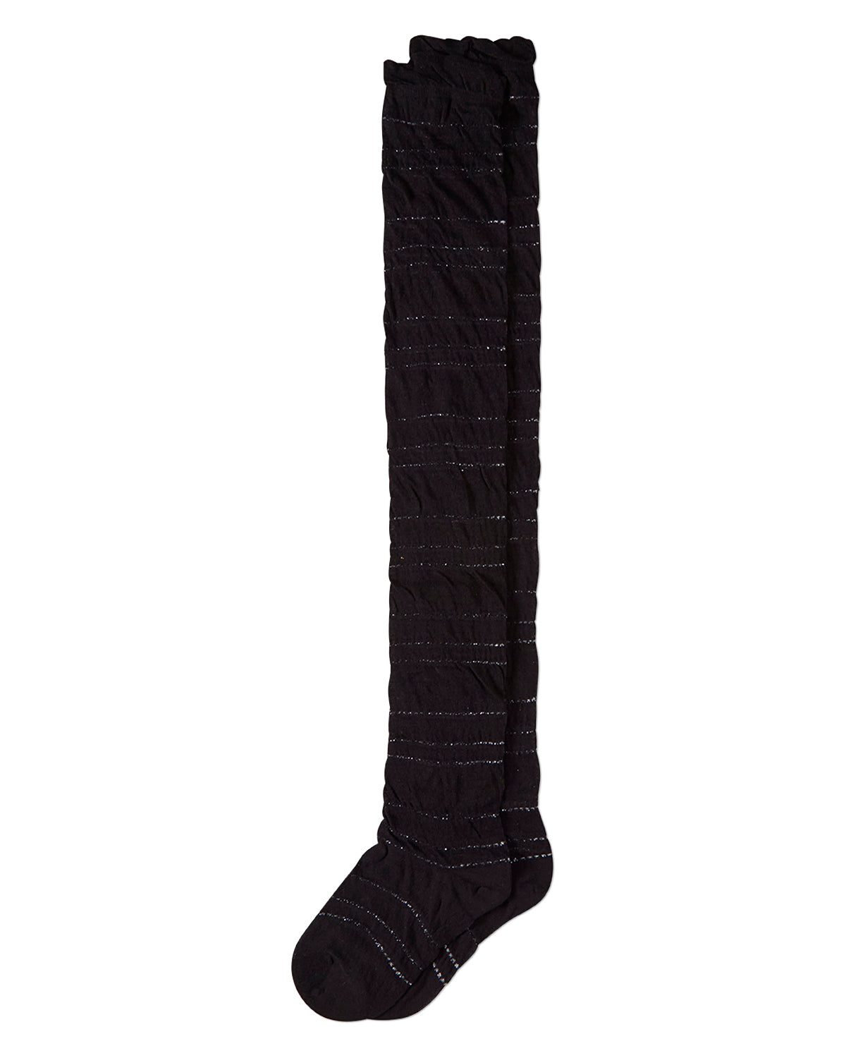 Women's Bangled Dash Sparkle Thigh High Socks