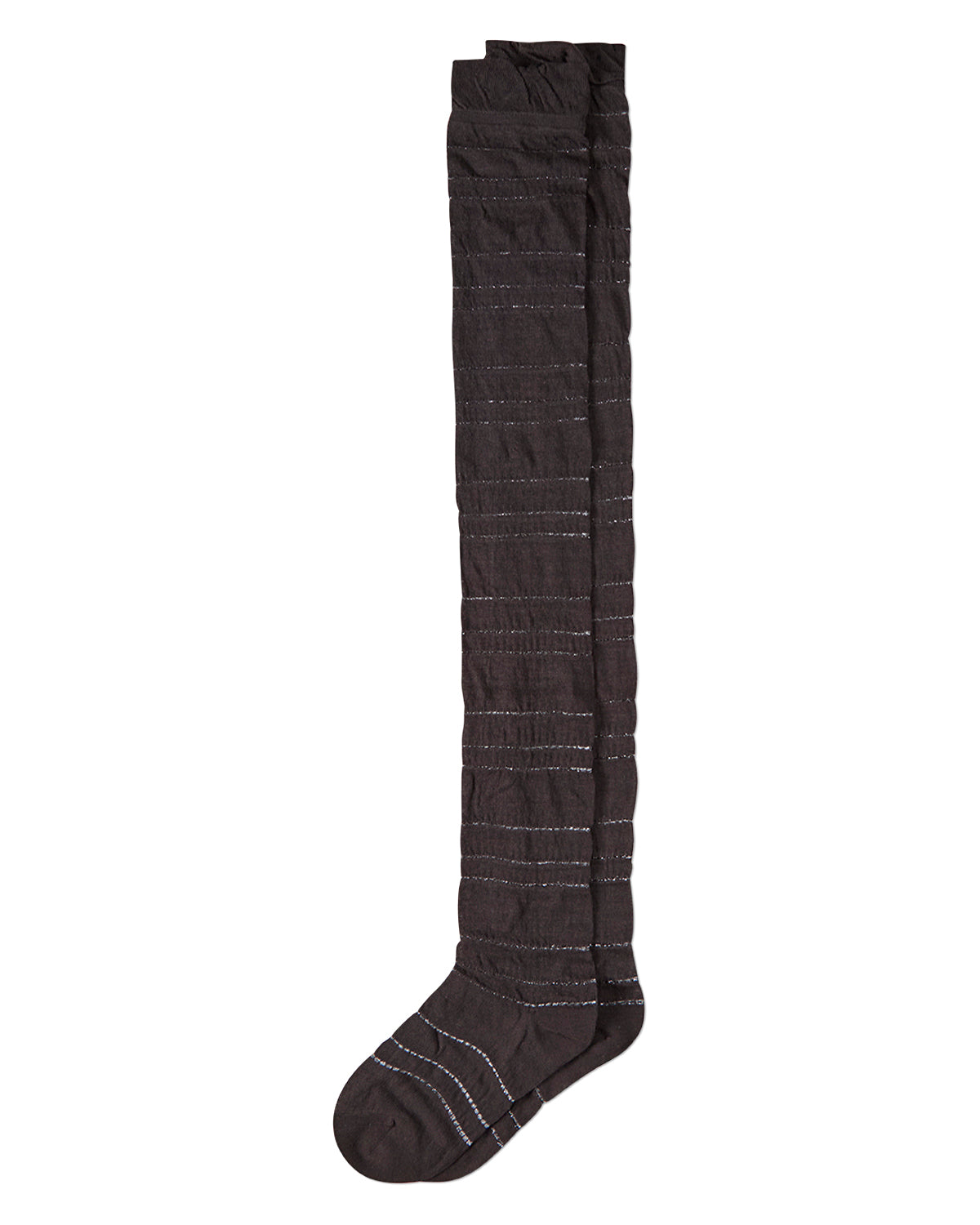 Women's Bangled Dash Sparkle Thigh High Socks