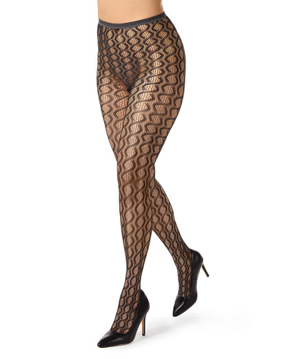 Women's Cable Net Sheer Mesh Fashion Tights