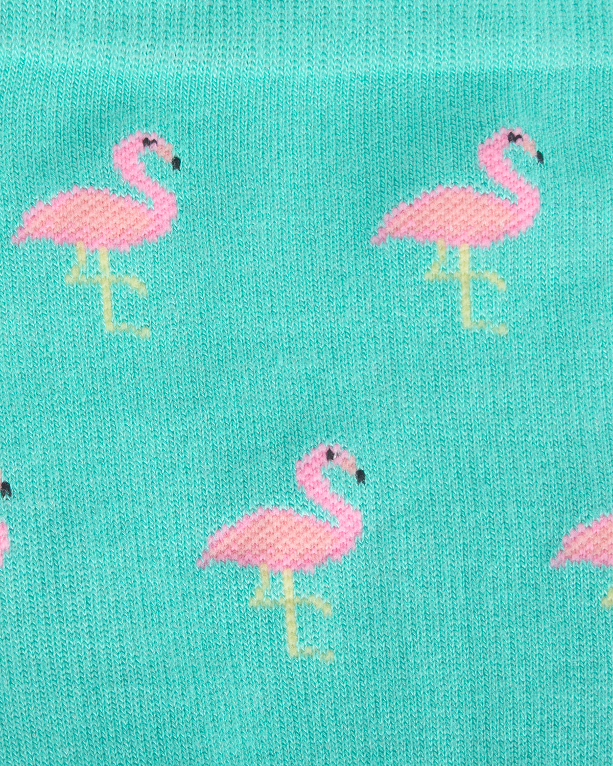 Women's Fancy Flamingo Bamboo Blend 8-15mmHg Graduated Compression Socks : Color: Teal