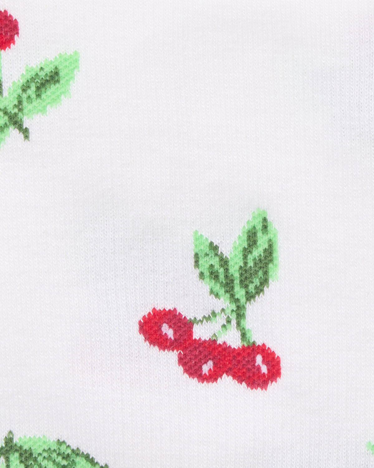 Women's Very Cherry Bamboo Blend 8-15mmHg Graduated Compression Socks : Color: White