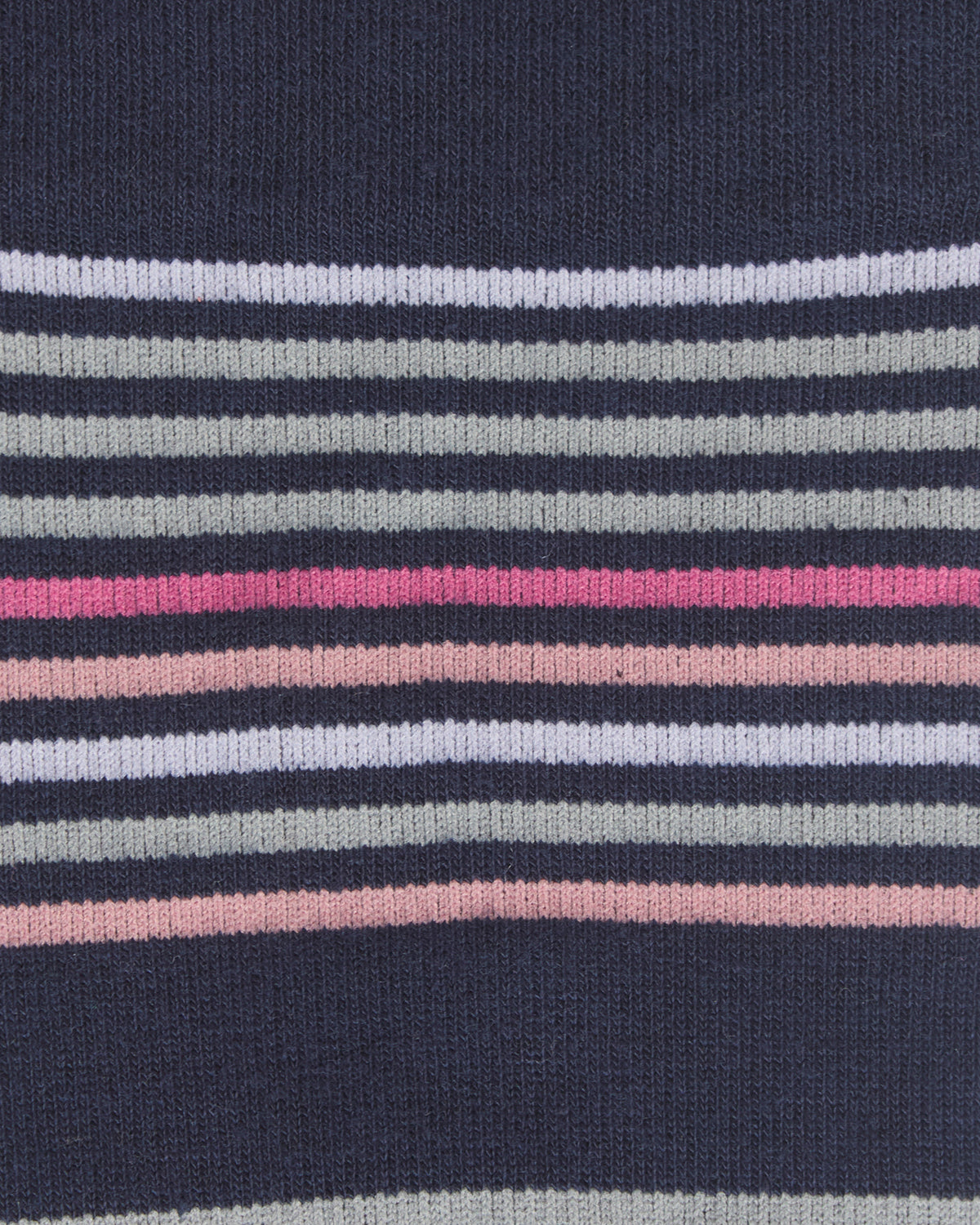 Women's Classic Stripes Bamboo Blend 8-15mmHg Graduated Compression Socks : Color: Navy