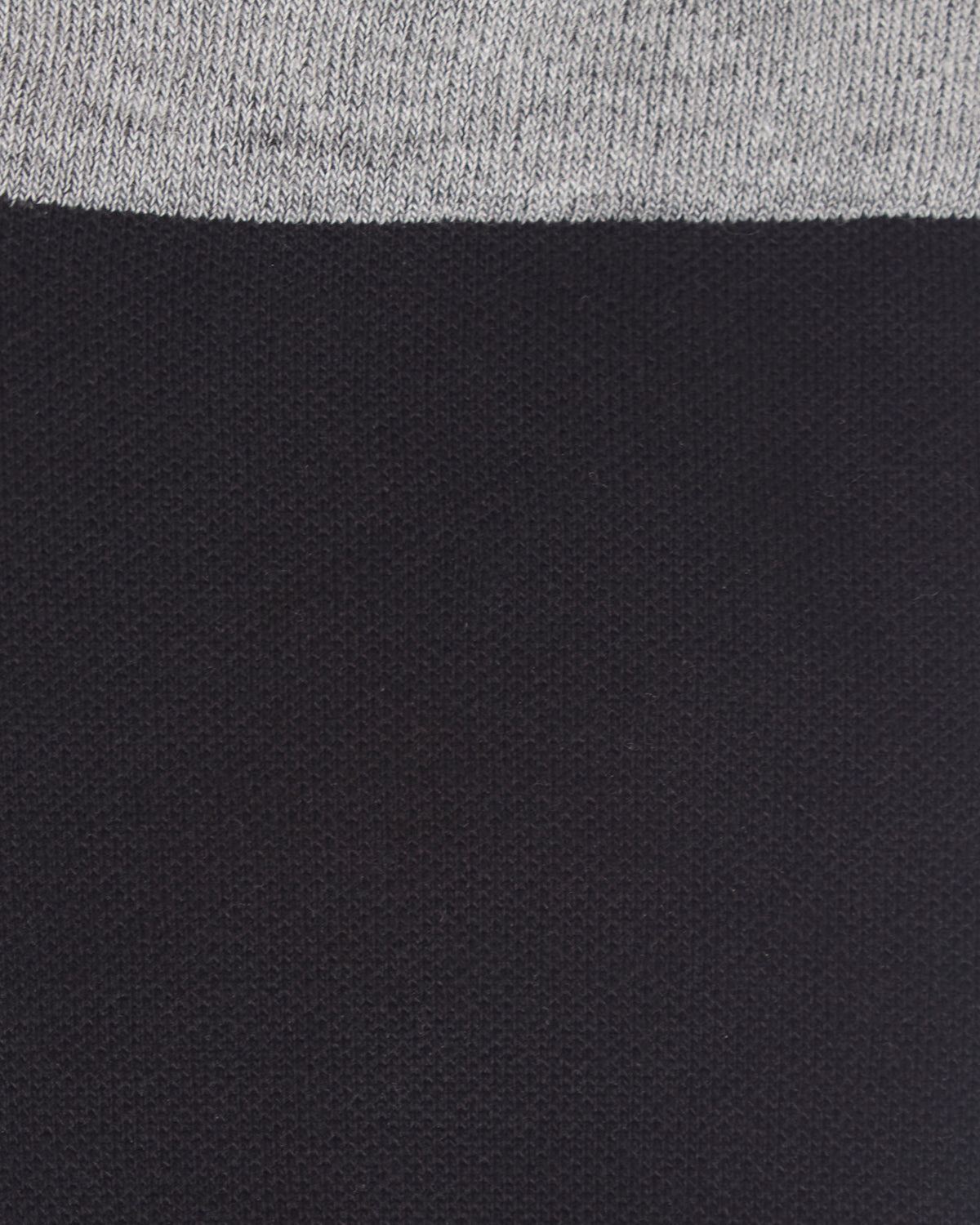 Women's Two-Tone Contrast Bamboo Blend 8-15mmHg Graduated Compression Socks : Color: Black