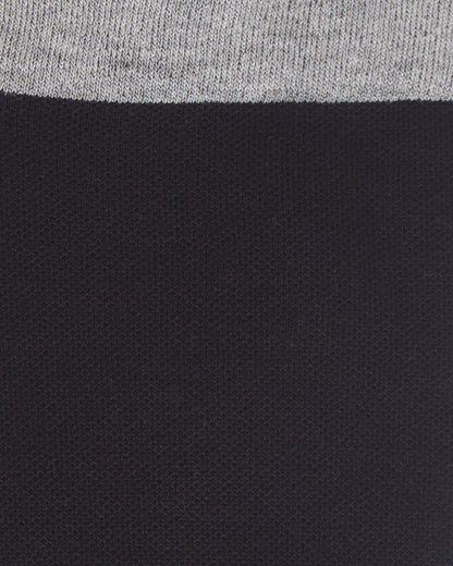 Women's Two-Tone Contrast Bamboo Blend 8-15mmHg Graduated Compression Socks : Color: Black