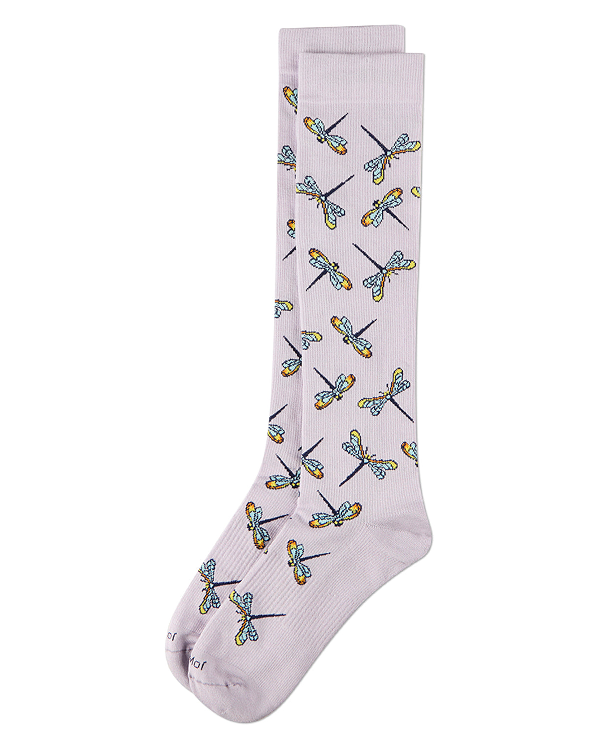 Women's "Dragonflies" Rayon-Blend 8-15 mmHg Graduated Compression Sock