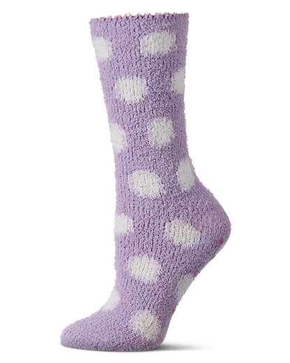 Women's "Wishing You An Espresso Recovery" Cozy Sock & Gift Bag Set : Color: Lilac
