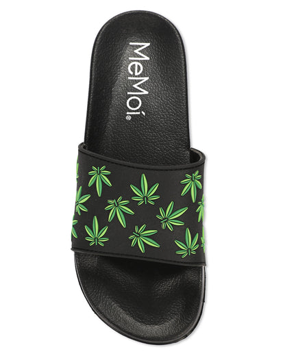 Women's Weed Lightweight Slides : Color: Black