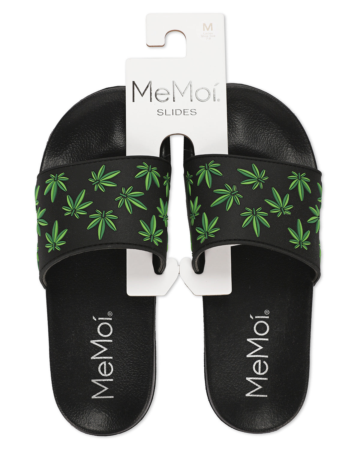 Women's Weed Lightweight Slides : Color: Black
