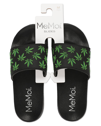 Women's Weed Lightweight Slides : Color: Black