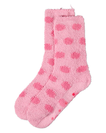 Women's "Happy Bird-Day" Cozy Sock & Gift Bag Set : Color: Pink