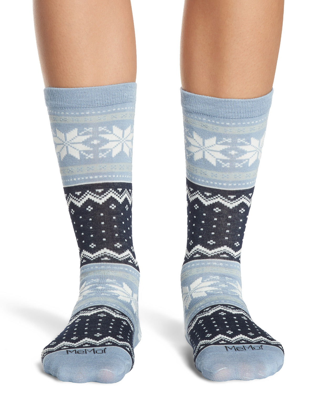3 Pair Women's "Warm & Cozy Winter Wishes"  Novelty Crew Socks Gift Set