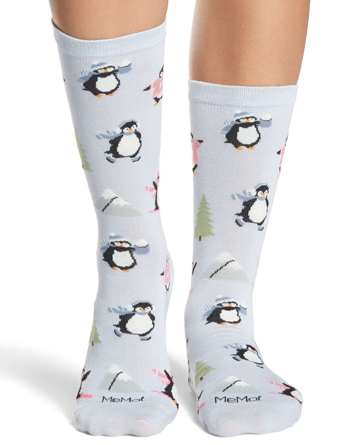 3 Pair Women's "Warm & Cozy Winter Wishes"  Novelty Crew Socks Gift Set