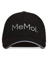 Women's MeMoi Logo Cap : Color: Black