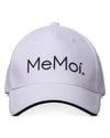 Women's MeMoi Logo Cap : Color: White