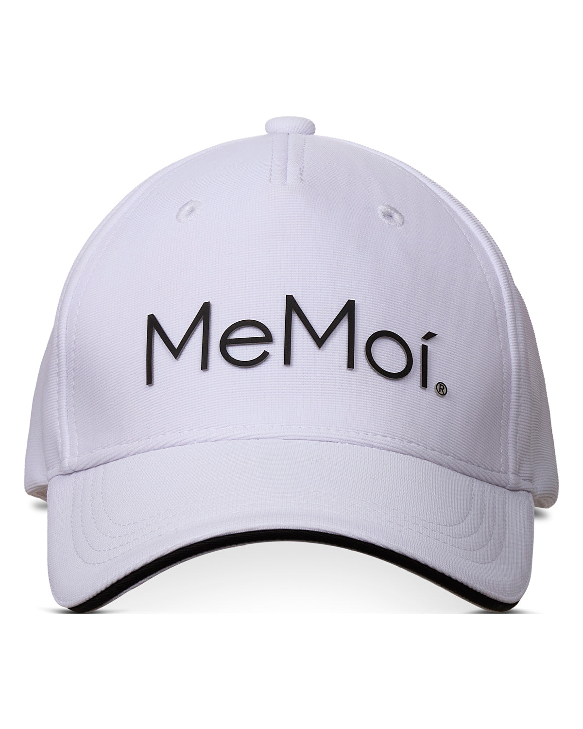 Women's MeMoi Logo Cap : Color: White