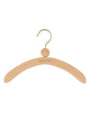MiniMoi Baby and Toddler Solid Beech Wood Clothes Hanger : Color: Natural