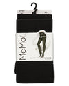 Women's 2 Pair Pack Shaper Control Top Tights : Color: Black-Black